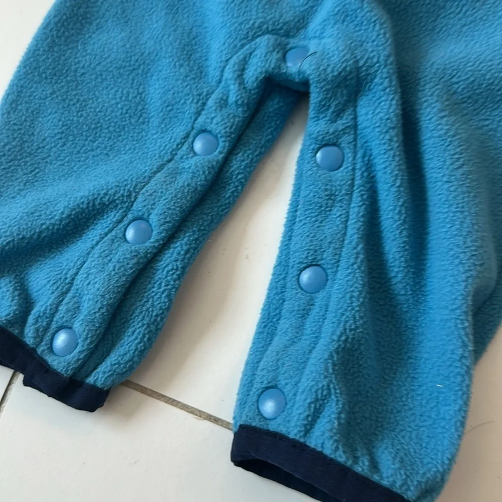 The North Face Blue Kids One Piece 3/6 baby boy